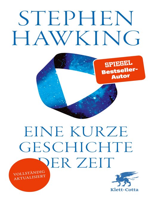 Title details for Eine kurze Geschichte der Zeit by Stephen Hawking - Wait list